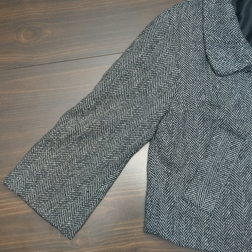 Herringbone Wool Jacket - image 2